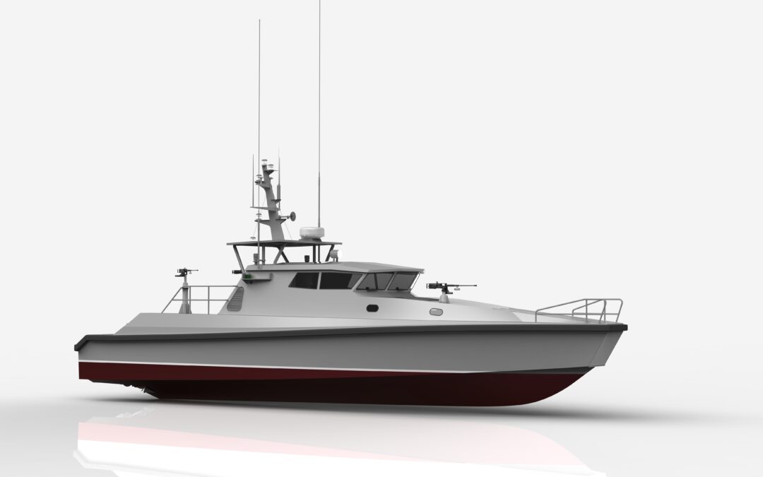 14.9m  Armoured Steel Patrol Boat