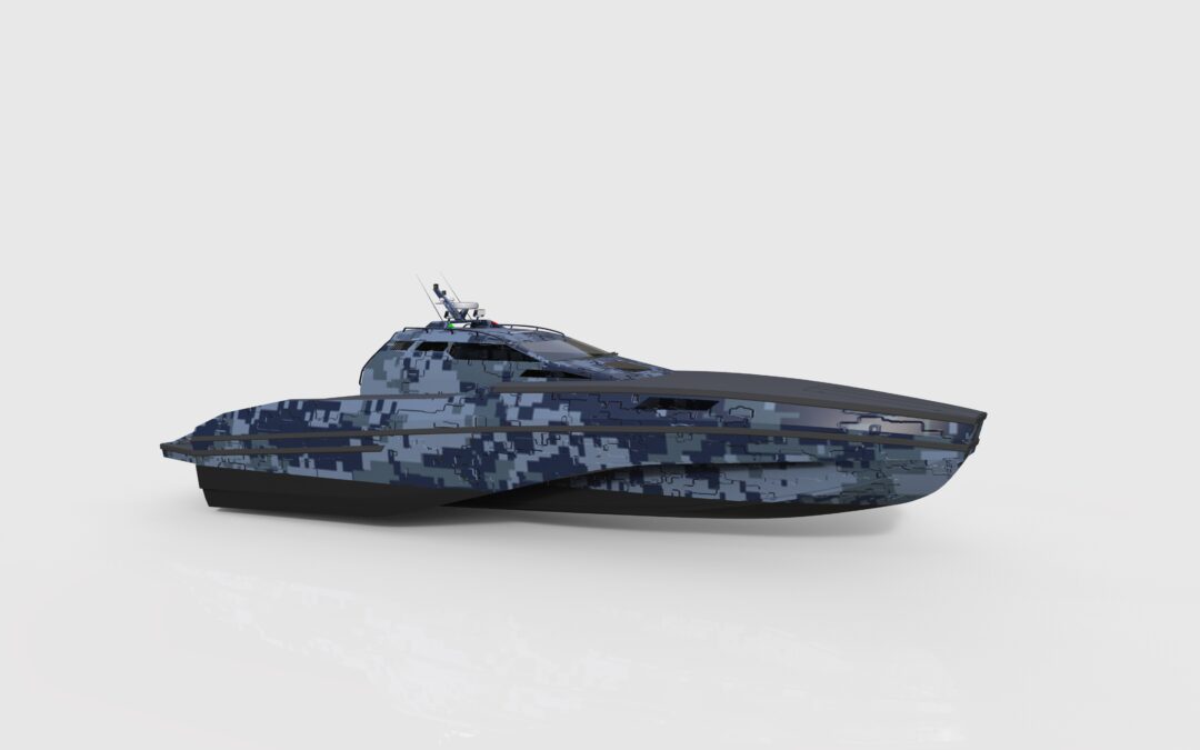 14.6m  Trimaran Insertion Boat